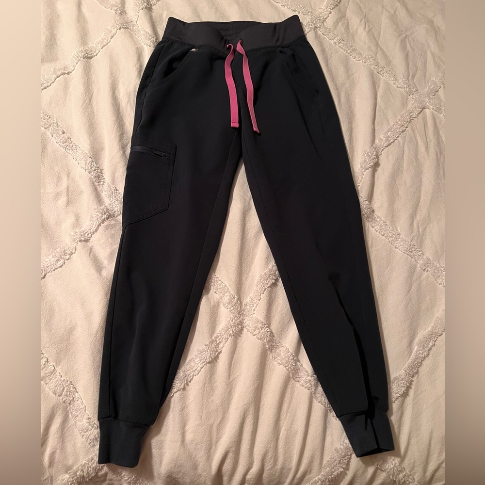 Navy FIGS Zamora joggers